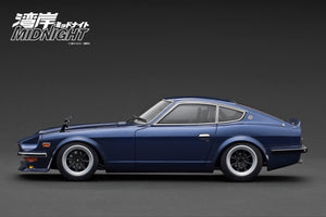 IG3591  NISSAN Fairlady Z (S30) Blue 湾岸MIDNIGHT Devil's Z  With Mr. Akio Asakura --- PREORDER (delivery in Q1 2026)