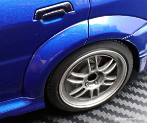 IG3665 Mitsubishi Lancer Evolution VI GSR T.M.E (CP9A) Blue Metallic --- PREORDER (delivery in Q1 2025)