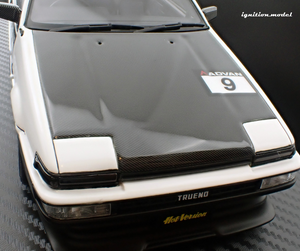 IG3488 Toyota Sprinter Trueno (AE86) 3Door TK-Street Early Ver. White --- PREORDER (delivery in Q2 2025)