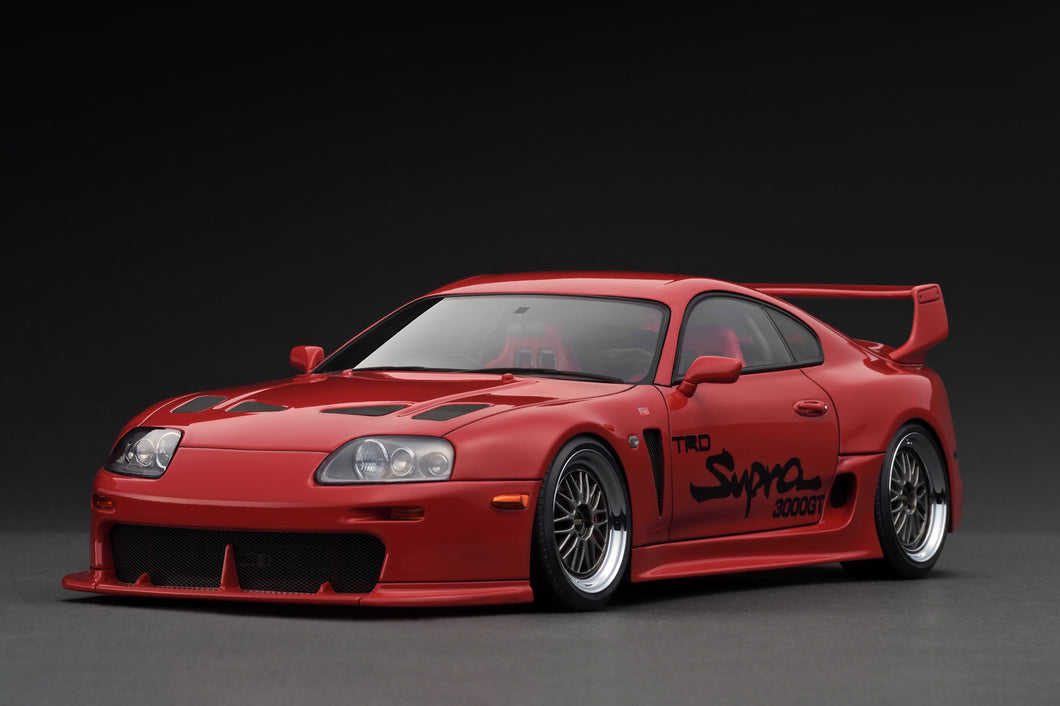 IG3602 Toyota Supra (A80) TRD 3000GT Red --- PREORDER (delivery in Q4 2025)
