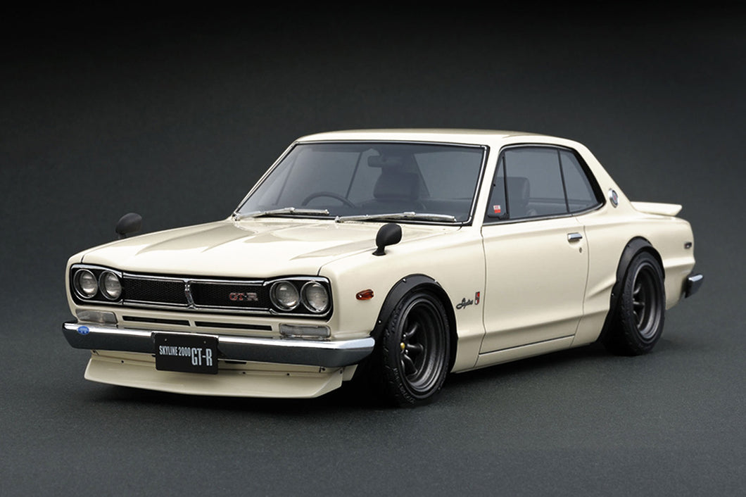 IG3615 Nissan Skyline 2000 GT-R (KPGC10) White --- PREORDER (delivery in Q1 2025)