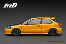 IG3629 INITIAL D Honda CIVIC (EK9) Type R Yellow  *carbon bonnet --- PREORDER (delivery in Q1 2025)