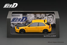 IG3629 INITIAL D Honda CIVIC (EK9) Type R Yellow  *carbon bonnet --- PREORDER (delivery in Q1 2025)