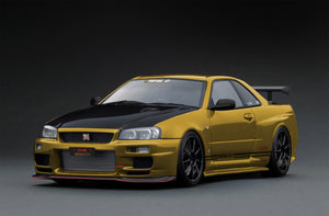 IG3640 TOP SECRET 34GT-R (BNR34) Gold --- PREORDER (delivery in Q3 2025)