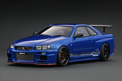 IG3641 TOP SECRET 34GT-R (BNR34) Blue Metallic