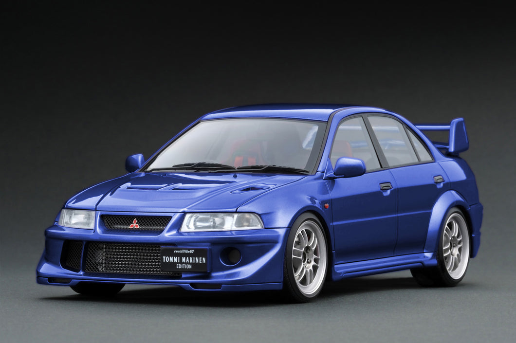 IG3665 Mitsubishi Lancer Evolution VI GSR T.M.E (CP9A) Blue Metallic --- PREORDER (delivery in Q1 2025)