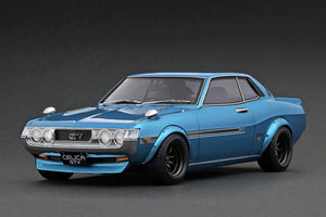 IG3686 Toyota Celica 1600GTV (TA22) Light Blue Metallic --- PREORDER (delivery in Q2 2025)