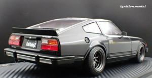 IG3517 Nissan Fairlady Z (S130) Black/Silver --- PREORDER (delivery in Q1 2025)