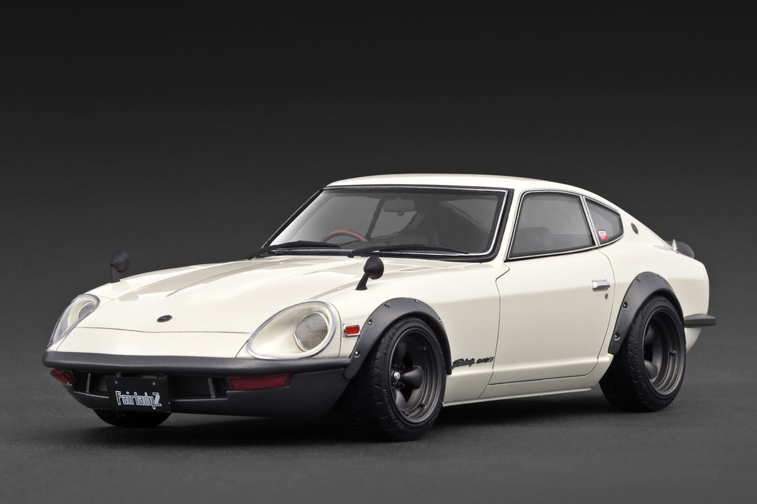 IG3722 Nissan Fairlady 240ZG (HS30) White --- PREORDER (delivery in Q4 2025)