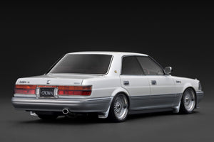 IG3732 TOYOTA CROWN Royal Saloon G (130) Pearl White/Silver --- PREORDER (delivery in Q2 2026)