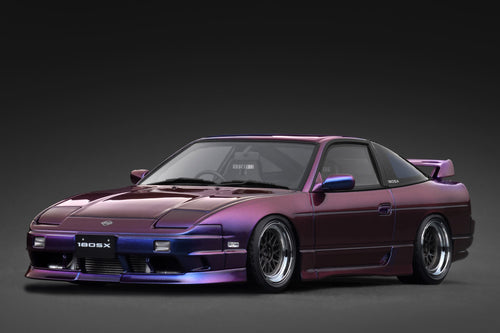 IG3762 Nissan 180SX TYPE X (RPS13) Purple Metallic --- PREORDER (delivery in Q4/2025-Q1/2026)