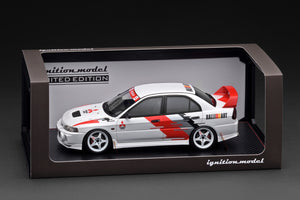 IG3786 Mitsubishi LANCER EVOLUTION Ⅳ (CN9A) White Rally decoration ver. --- PREORDER (delivery in Q1 2026)