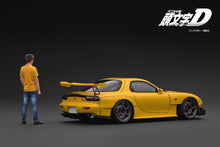 IG3800 INITIAL D Mazda RX-7 (FD3S) Yellow With Mr. Keisuke Takahashi --- PREORDER (delivery in Q2 2026)