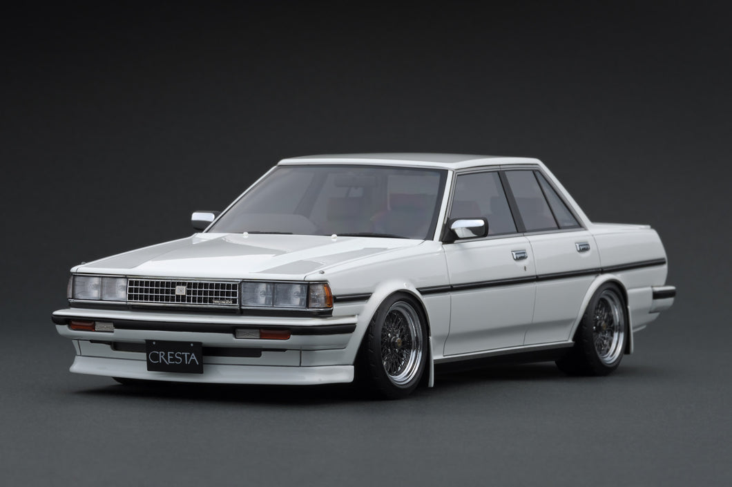 IG3829 Toyota CRESTA Super Lucent TWINCAM24 (GX71) White --- PREORDER (delivery in Q4 2025)