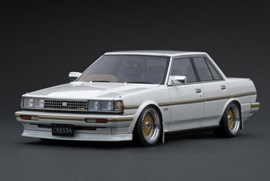 IG3830 Toyota CRESTA Super Lucent TWINCAM24 EXCEED (GX71) Pearl White