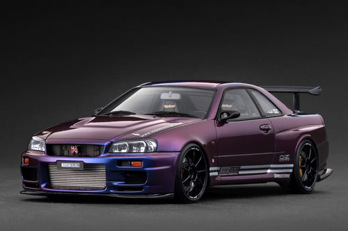 IG3850 TOP SECRET 34GT-R (BNR34)  Purple Metallic --- PREORDER (delivery in Q1 2026)