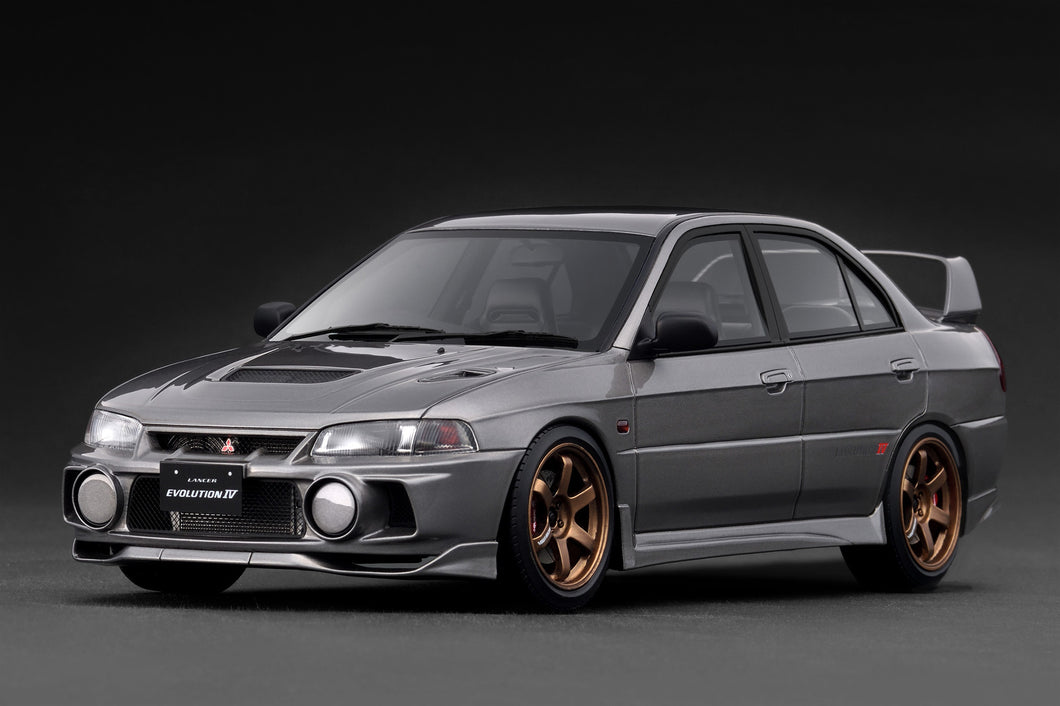 IG3851 Mitsubishi LANCER EVOLUTION Ⅳ (CN9A) Gun Metallic --- PREORDER (delivery in Q2 2026)