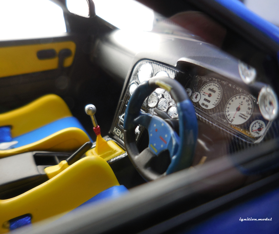 IG3128 GReddy GT-R (BCNR33) Blue Metallic – ignition model IG3128 GReddy GT-R (BCNR33) Blue Metallic – ignition model