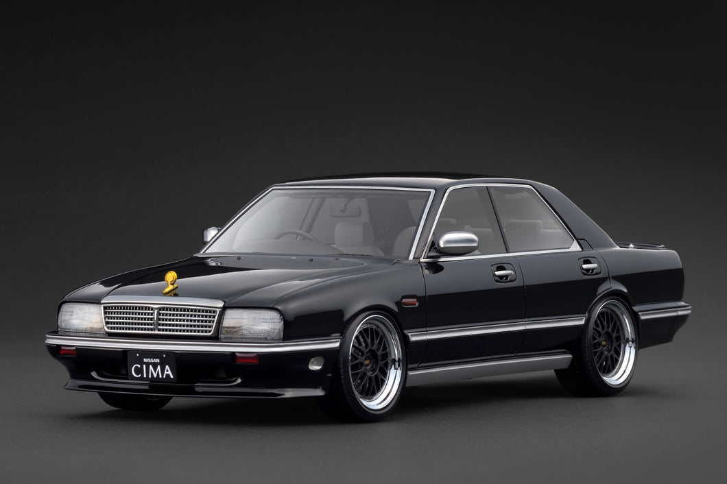 IG3900 NISSAN CEDRIC CIMA (Y31) Black --- PREORDER (delivery in Q2 2026)