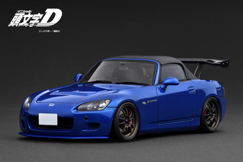 IG3916 INITIAL D Honda S2000 (AP1) Blue Metallic --- PREORDER (delivery in Q2 2026)