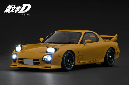 IG3940 INITIAL D Mazda RX-7 Mazda Speed A-spec(FD3S) Yellow Sound & LED Ver. --- PREORDER (delivery in Q3 2026)