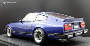 IG3518 Nissan Fairlady Z (S130) Blue Metallic --- PREORDER (delivery in Q1 2025)