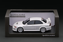 IG4018 Mitsubishi LANCER EVOLUTION V (CP9A) White With Engine --- PREORDER (delivery in Q1-Q2 2027)