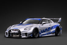 IG4141 LB-Silhouette WORKS GT Nissan 35GT-RR Silver --- PREORDER (delivery in Q1-Q2 2027)