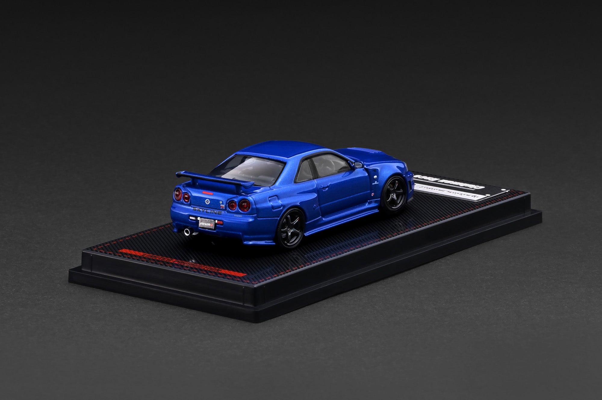 IG4174 Nissan Skyline GT-R (BNR34) NISMO customized Blue Metallic