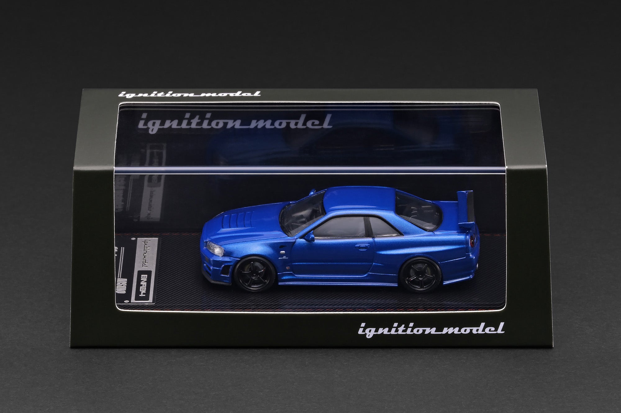 IG4174 Nissan Skyline GT-R (BNR34) NISMO customized Blue Metallic