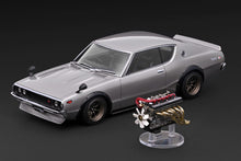 IG4254 Nissan Skyline 2000 GT-R (KPGC110) Silver With Engine --- PREORDER (delivery in Q2 2027)