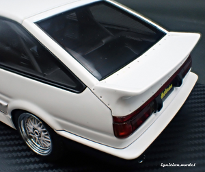 IG3488 Toyota Sprinter Trueno (AE86) 3Door TK-Street Early Ver. White --- PREORDER (delivery in Q2 2025)