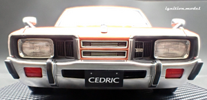 IG3558 Nissan Cedric Brougham (330) Copper Orange --- PREORDER (delivery in Q3 2025)