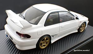 IG3553 SUBARU Impreza WRX Type R Sti Version V (GC8) White --- PREORDER (delivery in Q3 2025)