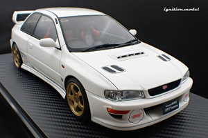 IG3553 SUBARU Impreza WRX Type R Sti Version V (GC8) White --- PREORDER (delivery in Q3 2025)