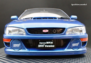 IG3540 SUBARU Impreza WRX Type R Sti Version V (GC8) Blue Metallic --- PREORDER (delivery in Q3 2025)