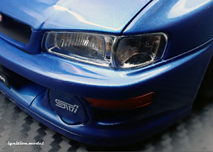 IG3540 SUBARU Impreza WRX Type R Sti Version V (GC8) Blue Metallic --- PREORDER (delivery in Q3 2025)