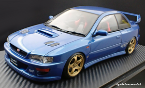 IG3540 SUBARU Impreza WRX Type R Sti Version V (GC8) Blue Metallic --- PREORDER (delivery in Q3 2025)