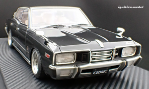 IG3559 Nissan Cedric Brougham (330) Black --- PREORDER (delivery in Q3 2025)