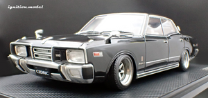 IG3559 Nissan Cedric Brougham (330) Black --- PREORDER (delivery in Q3 2025)