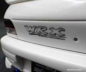 IG3553 SUBARU Impreza WRX Type R Sti Version V (GC8) White --- PREORDER (delivery in Q3 2025)