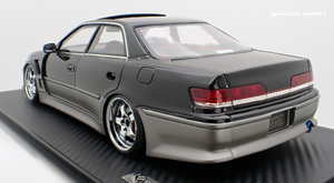 IG3579 VERTEX JZX100 MARK-II Black/Gun Metallic --- PREORDER (delivery in Q3 2025)