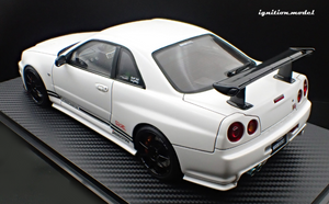 IG3642 TOP SECRET 34GT-R (BNR34) White --- PREORDER (delivery in Q3 2025)