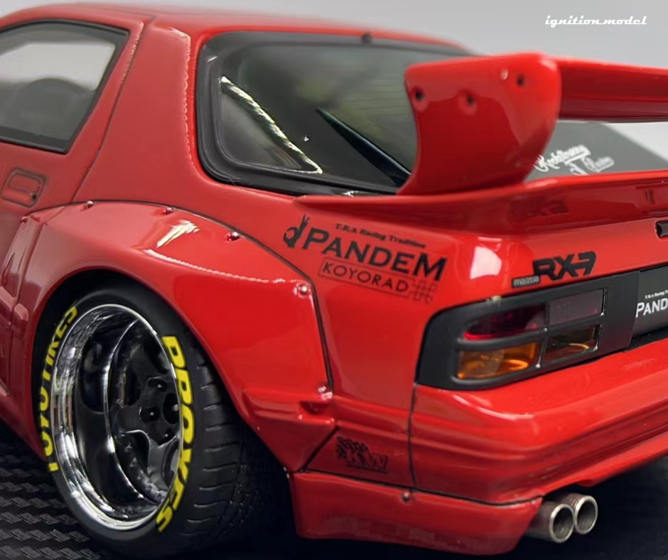 Pandem Rx3 IG2914 PANDEM RX-7 (FC3S) Red – ignition model