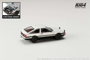 Hobby Japan HJ641052AWB Toyota SPRINTER TRUENO GT APEX (AE86) JDM Style White / Black