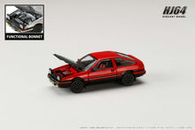 Hobby Japan HJ641052BRB Toyota SPRINTER TRUENO GT APEX (AE86) JDM Style with CARBON BONNET Red / Black