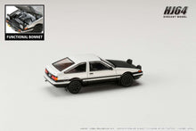 Hobby Japan HJ641052BWB Toyota SPRINTER TRUENO GT APEX (AE86) JDM Style with CARBON BONNET White / Black