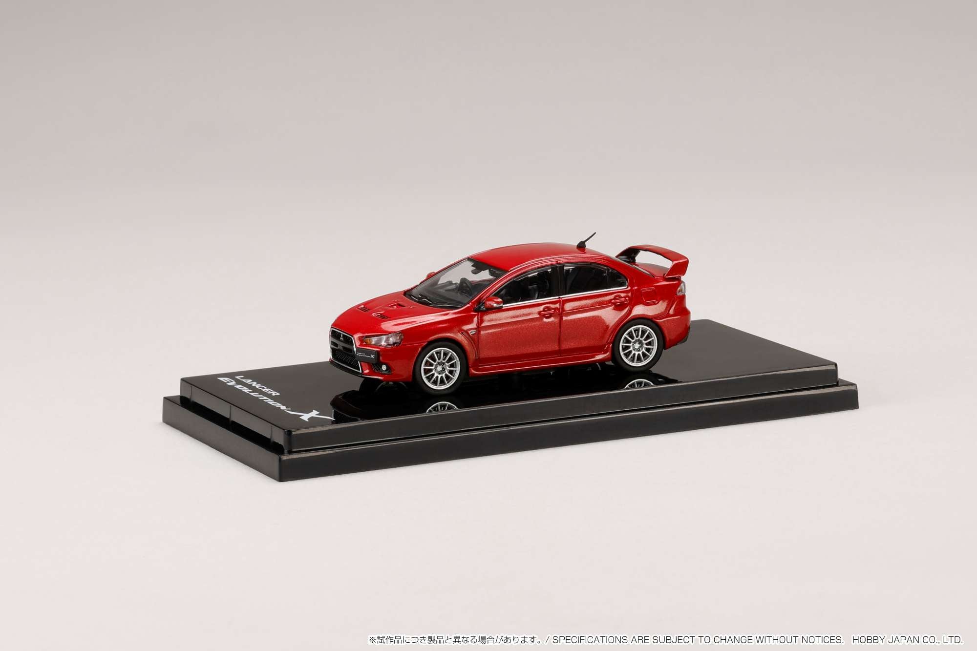 Hobby Japan HJ641053AR MITSUBISHI LANCER EVOLUTION 10 RED