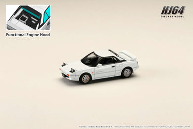 Hobby Japan HJ641056BW Toyota MR2 1600G-LIMITED SUPER CHARGER 1986 Super White Ⅱ