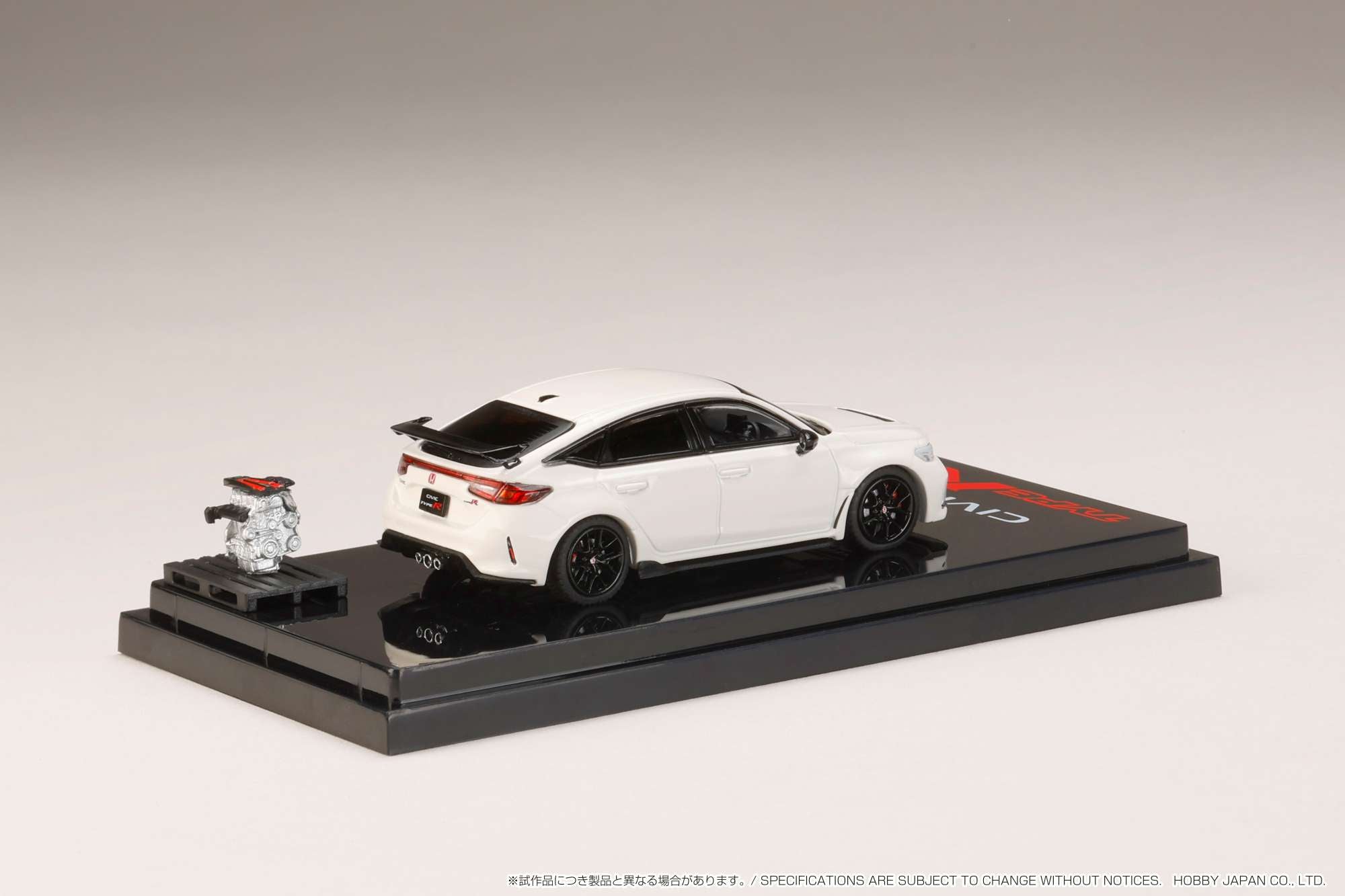 Modèle D'Ignition HJ642063Y HONDA - CIVIC TYPE-R (FL5) 2020 - JAUNE - 1/64 Modèle D'Ignition HJ642063Y HONDA - CIVIC TYPE-R (FL5) 2020 - JAUNE - 1/64